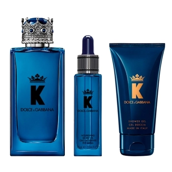 Set K by Dolce & Gabbana 100ml+ Beard Oil 25ml + Shower Gel 50ml