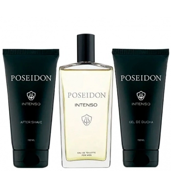 Set Poseidon Intenso 150ml + Gel de Ducha 150ml + After Shave 150ml