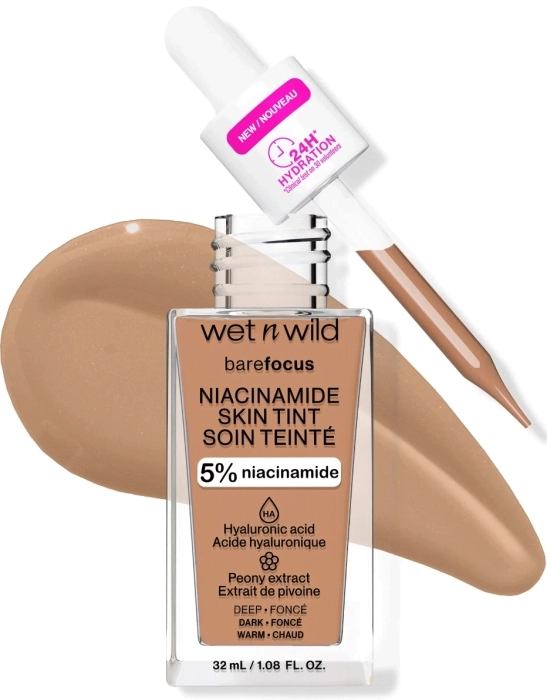 Barefocus Niacinamide Skin Teint Soin Teinté 32ml