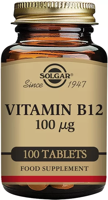 Vitamina B12 100 mcg (Cianocobalamina)