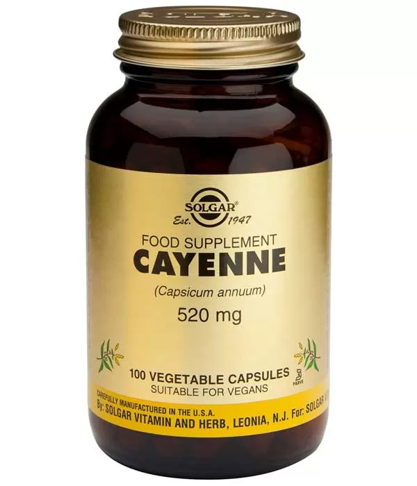 Cayena 520 mg (Capsicum annuum)