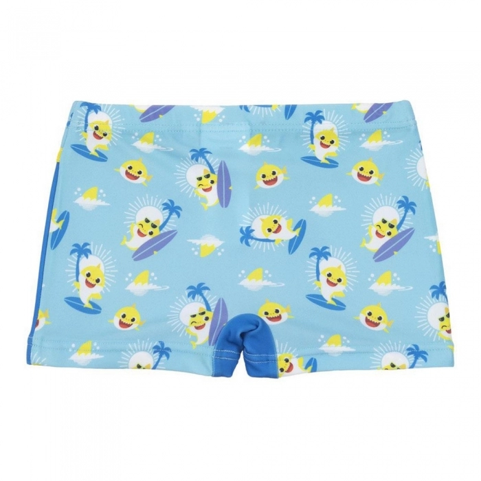Bañador Boxer Para Niños Baby Shark Azul Bañador Boxer Para Niños Baby Shark Azul