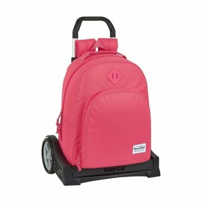 Mochila Escolar con Ruedas Evolution BlackFit8 M860A Rosa (32 x 42 x 15 cm)