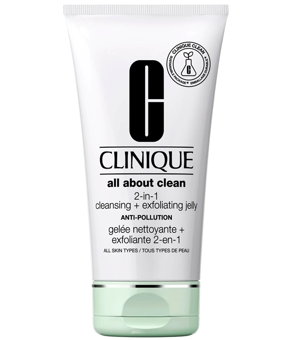 All About Clean 2-in-1 Cleansing + Exfoliating Jelly All About Clean 2-in-1 Cleansing + Exfoliating Jelly