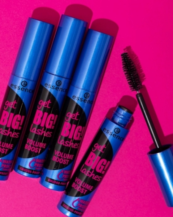 Essence Get BIG! Lashes máscara de pestañas resistente al agua para un  mayor volumen