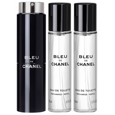 Set Bleu de Chanel 3x20ml - Recargable Set Bleu de Chanel 3x20ml - Recargable