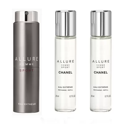 Allure Homme Sport Eau Extreme 3x20ml (Embellecedor) Allure Homme Sport Eau Extreme 3x20ml (Embellecedor)