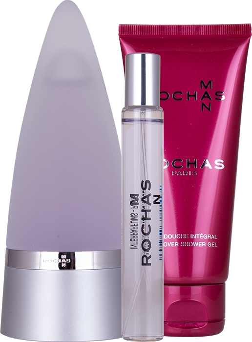 Set Rochas Man 100ml + 20ml + Gel 100ml Set Rochas Man 100ml + 20ml + Gel 100ml