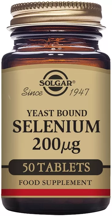 Selenio en levadura 200 µg (levadura primaria con alto contenido en selenio)