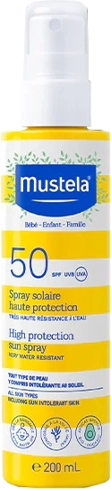 Spray Solar Alta Protección SPF50 200ml