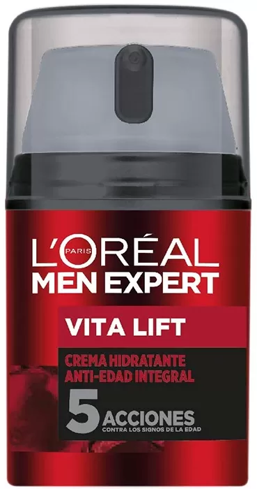 L'Oreal Men Expert Vita Lift Crema Hidratante Antiedad Extracto de Viña L'Oreal Men Expert Vita Lift Crema Hidratante Antiedad Extracto de Viña