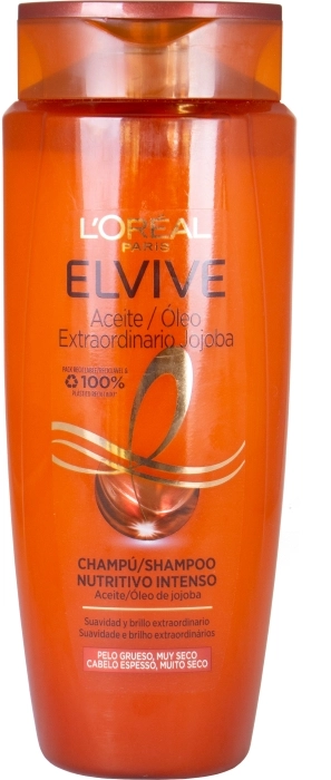 Elvive Aceite Extraordinario Jojoba Champú Nutritivo Intenso Pelo Muy Seco