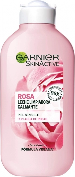 SkinActive Leche Limpiadora Botánica con Agua de Rosas