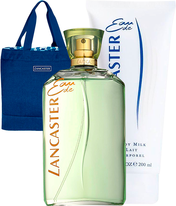 Set Eau de Lancaster 125ml + Body Lotion 200ml + Bolso Set Eau de Lancaster 125ml + Body Lotion 200ml + Bolso