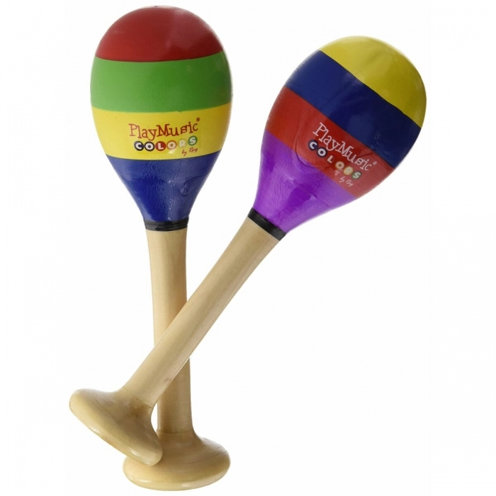 Maracas Reig Madera Multicolor