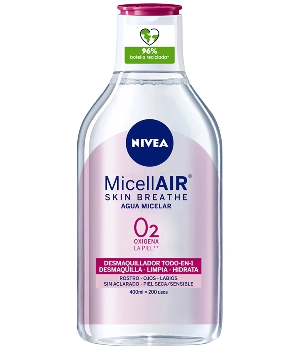 MicellAir Skin Breathe Agua Micelar Piel Seca/Sensible