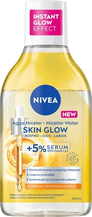 Agua Micelar con Sérum Skin Glow