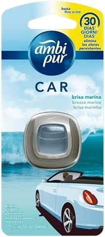 Ambientador Car Clip Brisa Marina 2ml