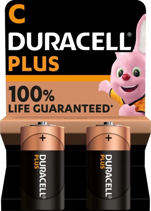 Duracell Plus Pilas Alcalinas C