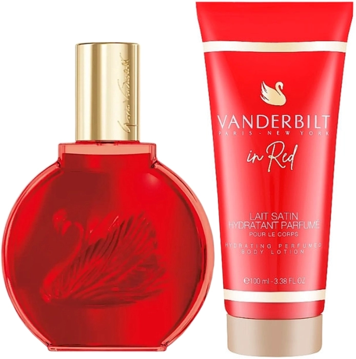 Set Vanderbilt in Red 100ml + Body Lotion 100ml
