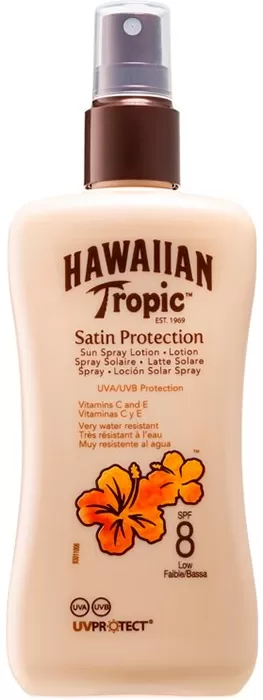 Satin Protection Loción Solar Spray SPF8 Satin Protection Loción Solar Spray SPF8