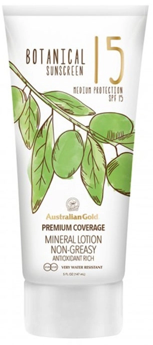 Botanical Sunscreen Mineral Lotion Non-Greasy SPF15