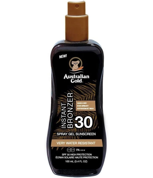 Instant Bronzer SPF30 Spray Gel Sunscreen