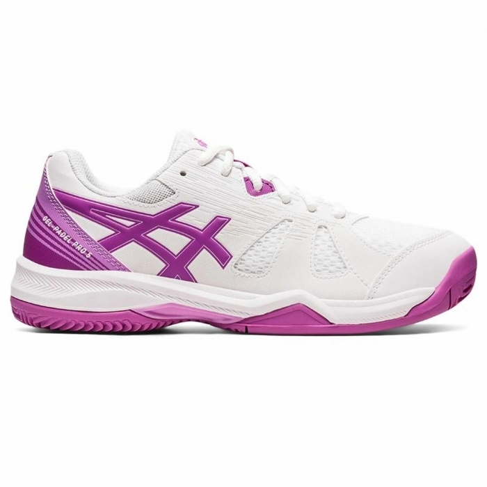 Zapatillas de Padel para Adultos Asics Gel-Padel Pro 5 Mujer Fucsia Zapatillas de Padel para Adultos Asics Gel-Padel Pro 5 Mujer Fucsia