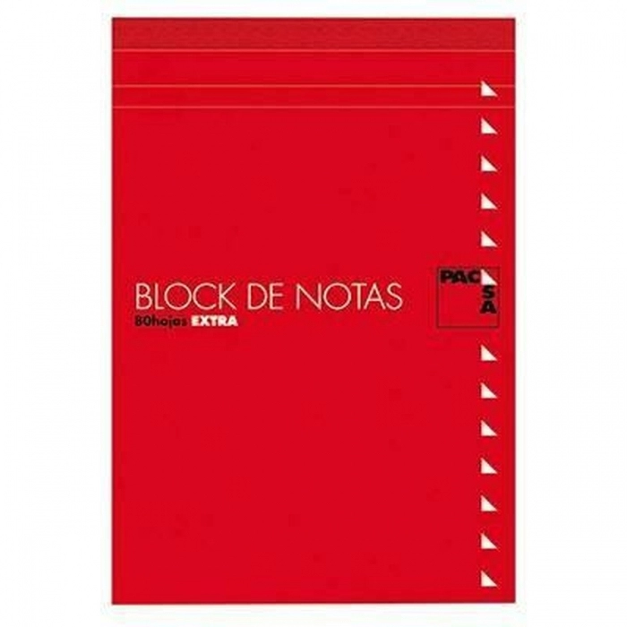 Bloc de Notas Pacsa 4 mm 80 Hojas 1/8