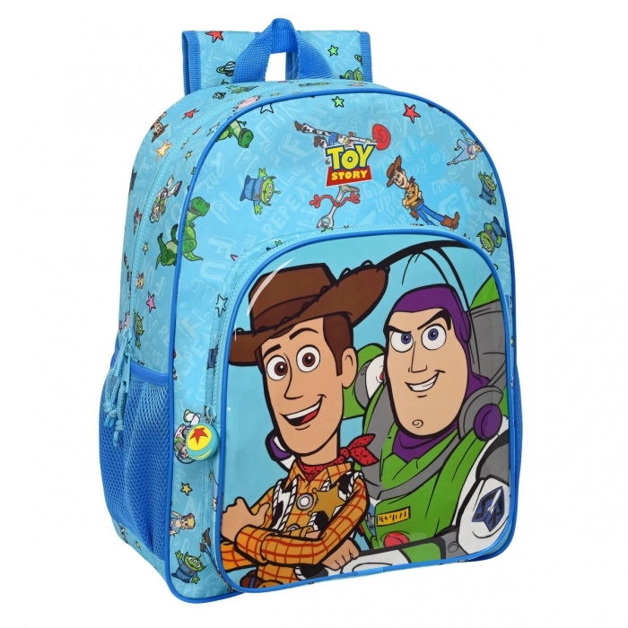 Mochila Escolar Toy Story Ready to play Azul claro (33 x 42 x 14 cm)