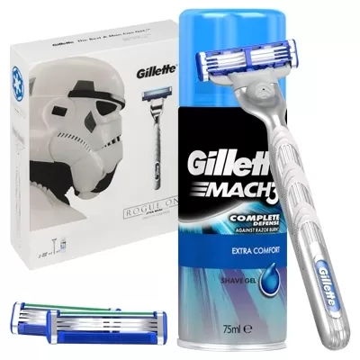 Set Gillette Mach3 Turbo Maquinilla + Recambios + Gel Set Gillette Mach3 Turbo Maquinilla + Recambios + Gel