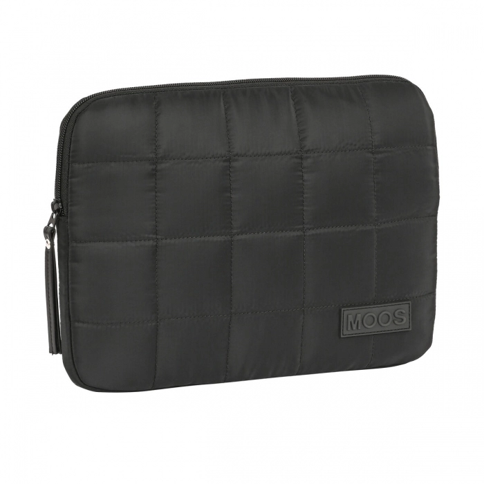 Funda para Portátil Moos 11,6'' Acolchado Negro (31 x 23 x 2 cm)