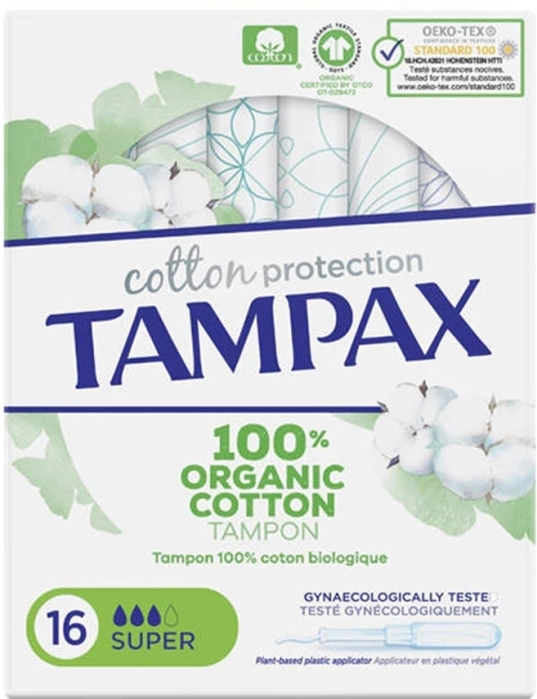 Tampax Cotton Protection Super Tampax Cotton Protection Super