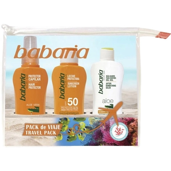 Set Viaje Protector Capilar 100ml + Leche protectora SPF50 100ml + Aftersun 100m Set Viaje Protector Capilar 100ml + Leche protectora SPF50 100ml + Aftersun 100m