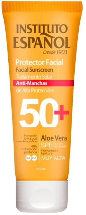 Protector Facial Aloe Vera SPF50+ Anti-Manchas Protector Facial Aloe Vera SPF50+ Anti-Manchas