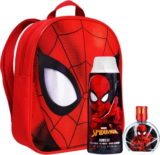 Set Spiderman 50ml + Gel de Ducha 300ml + Mochila