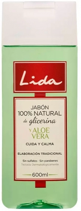 Jabón 100% Natural de Glicerina y Aloe Vera