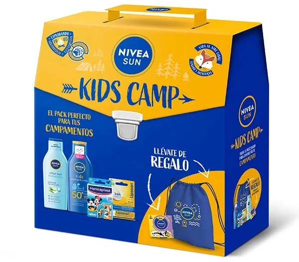 Set Nivea Sun Kids Camp 4 Productos