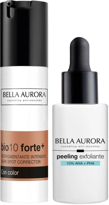 Set Bio10 Forte+ Color Serum SPF30 30ml + Peeling Exfoliante 30ml Set Bio10 Forte+ Color Serum SPF30 30ml + Peeling Exfoliante 30ml