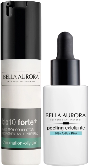 Set Bio10 Forte+ Serum Piel Mixta-grasa 30ml + Peeling Exfoliante 30ml Set Bio10 Forte+ Serum Piel Mixta-grasa 30ml + Peeling Exfoliante 30ml