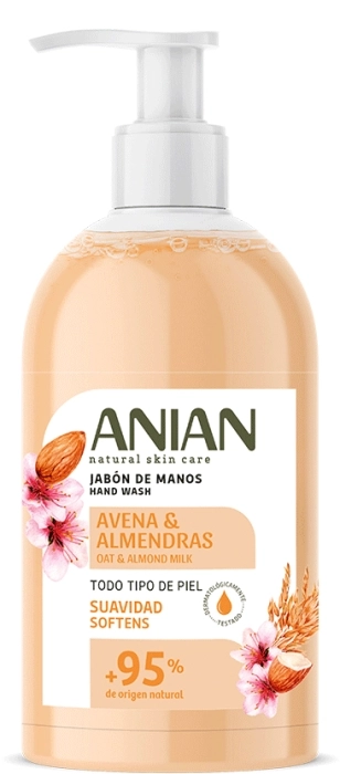 Jabón de manos Avena y Almendras