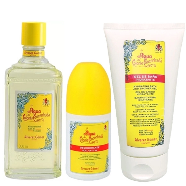 Set Agua de Colonia 150ml + Gel de Baño 230ml + Desodorante 75ml Set Agua de Colonia 150ml + Gel de Baño 230ml + Desodorante 75ml