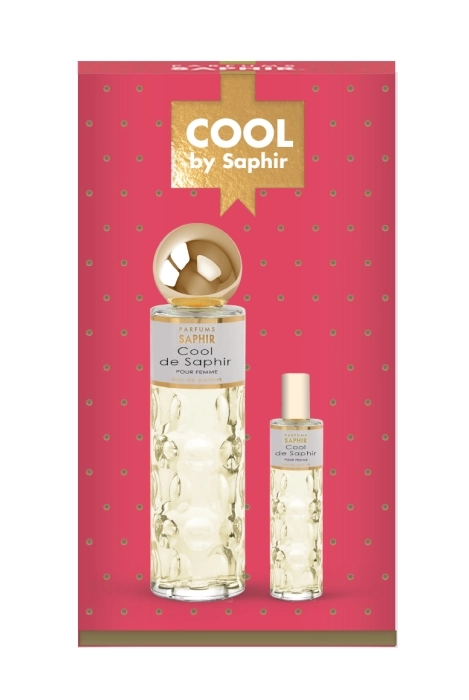 Set Cool de Saphir pour Femme 200ml + 30ml