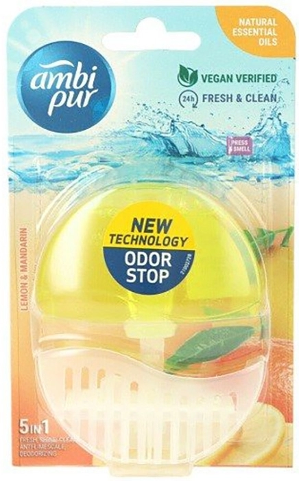 Odor Stop WC Wild Lemon & Mandarin 5in1