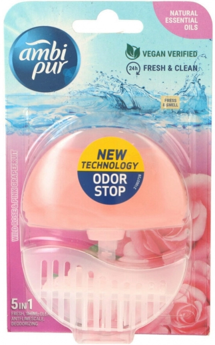 Odor Stop WC Wild Rose & Pink Graperfruit 5in1