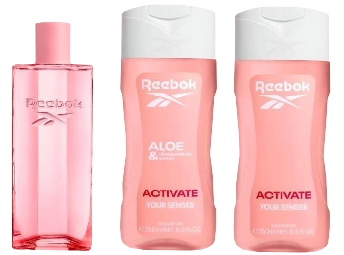 Set For Her Activate Your Sense 100ml + Showergel 250ml + Bodylotion 250ml