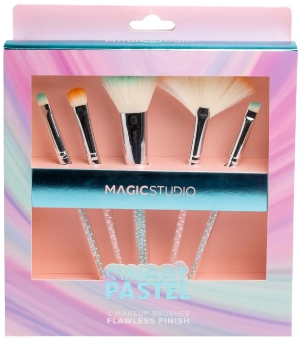 Sweet Pastel 5 Makeup Brushes Sweet Pastel 5 Makeup Brushes