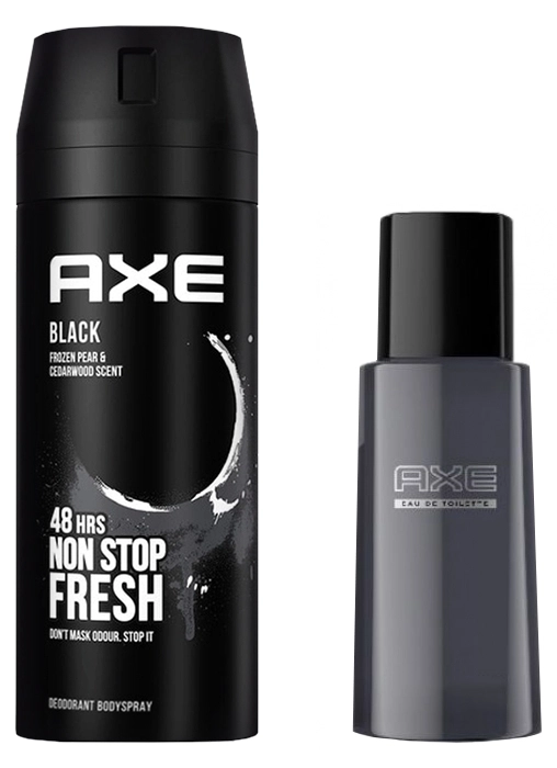 Set Axe Black Bodyspray 150ml + 75ml Set Axe Black Bodyspray 150ml + 75ml