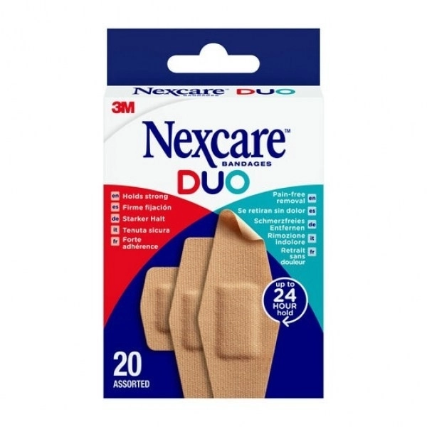 Nexcare duo (20 tiras surtidas)