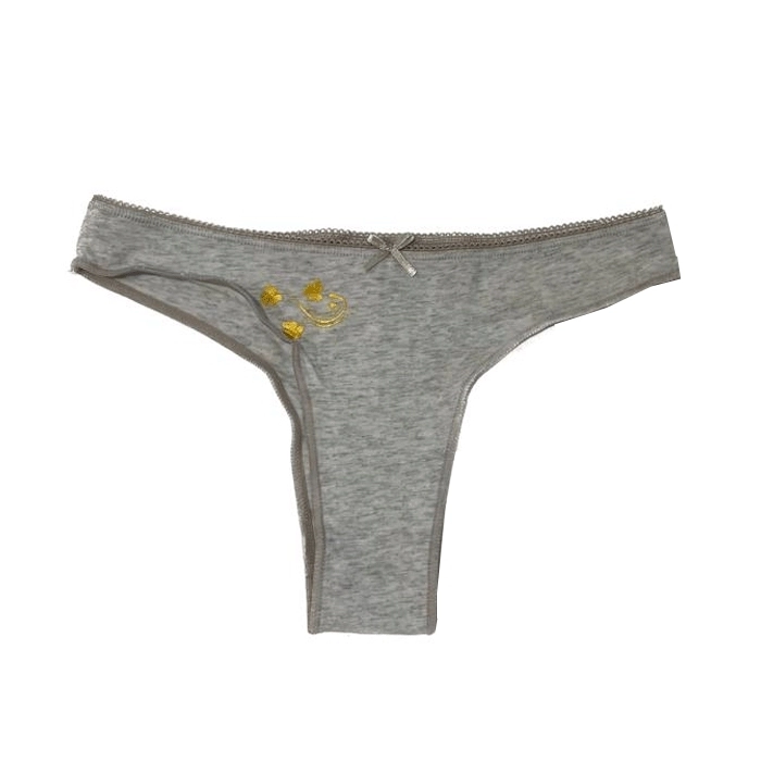 Braguita Brasileña Mini Back D2702 Gris Braguita Brasileña Mini Back D2702 Gris